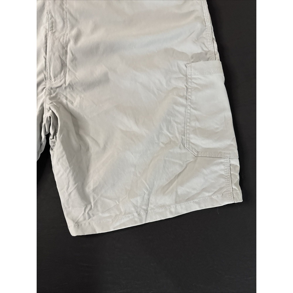 WRANGLER Cargo Shorts Sz 48 Gray Stretch Utility Pocket Hiking Outdoor - Picture 7 of 14